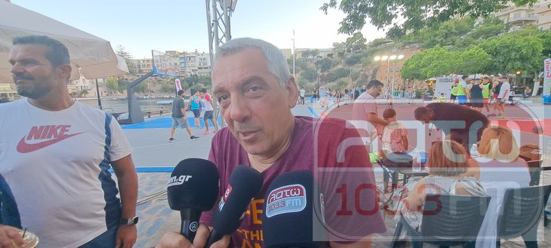 Β. Σκουντής από Άγιο Νικόλαο:  Με συντονισμένη προσπάθεια δεν αποκλείω να έχουμε σύντομα ομάδα μπάσκετ της Κρήτης στις μεγάλες κατηγορίες (βίντεο)